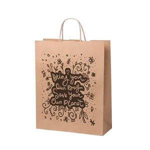 Shopper in carta riciclata, merchandising sostenibile - Product Image 1