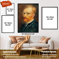 UNIART fait à la main Van Gogh célèbre Art peinture chine Dafen fait célèbre Van Gogh Reproductions peinture à l'huile