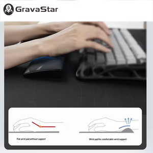 GravaStar Keyboard Wrist Rest Pad Ergonomic Plastic Wrist Guard with Non-slip ABS Base for 75% Gaming Keyboard - Product Image 4