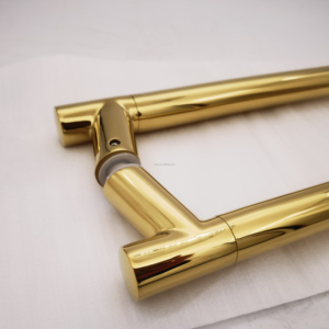 H Loại Gắn Thẳng Phong Cách Thang Kéo Lối Vào Cửa Kính Xử Lý Cửa Kính Xử Lý - Product Image 5