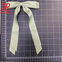 Offres spéciales-Élégant, élégant, élégant, satin, robuste, nœud blanc double, nœud long, accessoires pour cheveux