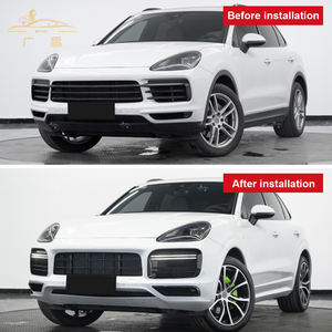2018-2023 Kit <span class=keywords><strong>de</strong></span> <span class=keywords><strong>carrosserie</strong></span> <span class=keywords><strong>de</strong></span> Style GTS/SD pour Porsche Cayenne 9Y0 nouvelle condition PP matériel pare-chocs avant roue Archers jupe latérale diffuseur - Product Image 2