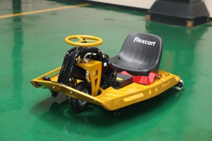 โกคาร์ทไฟฟ้า 750W ระบบขับเคลื่อนเพลา สำหรับผู้ใหญ่ แข่งขันได้ รับน้ำหนักสูงสุด 200 กก. เบรกดิสก์ - Product Image 2