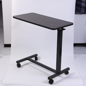 <span class=keywords><strong>Mesa</strong></span> Auxiliar Médica Moderna <span class=keywords><strong>de</strong></span> Madera para <span class=keywords><strong>Cama</strong></span>, Ajustable en Altura, <span class=keywords><strong>con</strong></span> 4 <span class=keywords><strong>Ruedas</strong></span> Bloqueables para Hospital y Hogar - Product Image 4