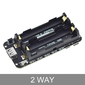 <span class=keywords><strong>2</strong></span>電圧18650リチウム電池シールドV8モバイルパワー拡張ボードモジュール5V/3A 3V/1AマイクロUSB <span class=keywords><strong>Arduino</strong></span> ESP32用 - Product Image 3