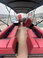 2025 personnalisé 25ft aluminium Sport ponton bateau voile Yacht loisirs hors-bord flottant soudé tourisme croisière pêche CE