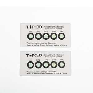 <span class=keywords><strong>PCB</strong></span> Industrial HIC Ordinary 10%-60% Indicador de humedad sensible a la humedad Tarjeta de papel para embalaje de aditivos de petróleo - Product Image 4
