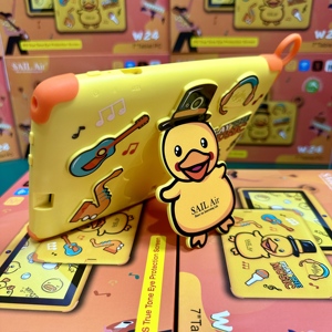 2025 Hot Bán buồm không khí W24 New 7 inch <span class=keywords><strong>Android</strong></span> Máy tính bảng cho trẻ em Dual Core Bộ vi xử lý 12GB bộ nhớ cho Trò chơi giáo dục kinh doanh PC - Product Image 5