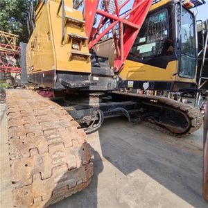 Promotion : Grue sur chenilles d'occasion SY SCC550A à bas prix, capacité nominale 55 tonnes, hauteur de levage 55m, roulement de boîte de vitesses d'origine - Product Image 1