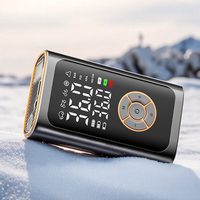 Compresseur d'air portable numérique 7,4 V 50 W le plus vendu pour gonflage de pneus, avec moniteur de pression et lumière d'urgence
