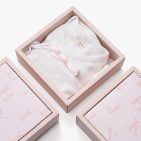 Kotak Hadiah Pakaian Bayi Mewah |   Kotak Kaku Pink Kustom |   Solusi Kemasan Hadiah Bayi Premium