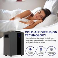 Diffuseur d'huile parfumée électrique commercial écologique de 800 ml pour CVC, sans eau, contrôle par application, aromathérapie, machine domestique