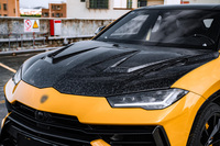 Pour Lamborghini URUS S : Kit de carrosserie TopC Style en fibre de carbone sèche – Lame avant, jupes latérales, diffuseur arrière, aileron arrière