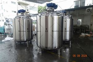 Champú Ace, jabón líquido, detergente, tanque de mezcla de gel de ducha/máquina de fabricación línea de producción de detergente - Product Image 5