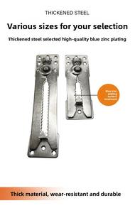 Connecteur de canapé en forme de crocodile, système d'interconnexion pour meubles modulaires, joint de canapé modulaire, charnière détachable 2-en-1 - Product Image 4