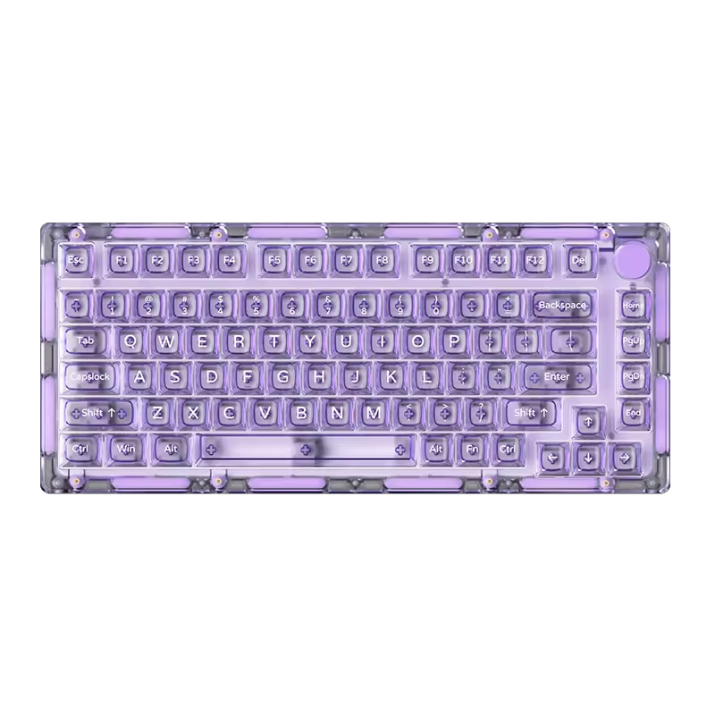 Monsgeek ICE75 Clear Purple