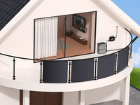 (2 pièces, expédié de Chine) Panneau solaire flexible 240W, système solaire avec micro-onduleur, centrale électrique de balcon, PV Hub
