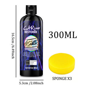 Fanale anteriore auto lucidante ossidante liquido proiettore pasta antigraffio faro restauro fluido e prodotti chimici - Product Image 3