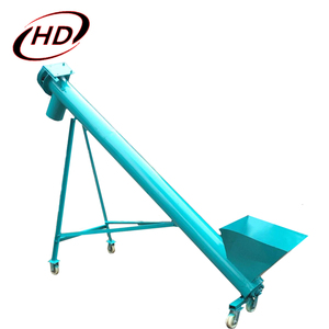 Thép Không Gỉ Incline Screw <span class=keywords><strong>Auger</strong></span> Để Nâng Bột/Băng Tải Xoắn Ốc Dạng Hạt Linh Hoạt Với Phễu - Product Image 2