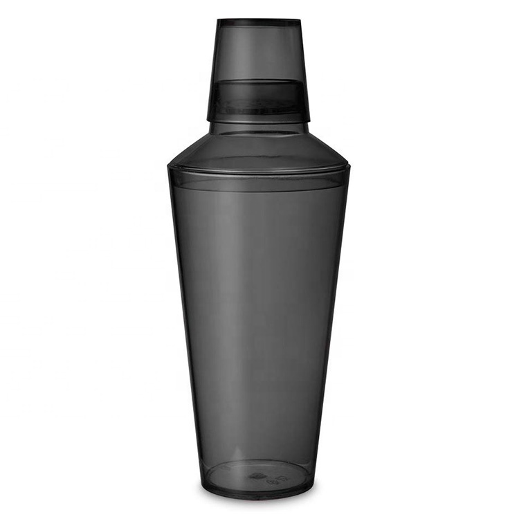 Bình Lắc Trộn Không Chứa Bpa Bình Lắc Cocktail Công Thức Bằng Nhựa Trong Suốt 16Oz Logo Tùy Chỉnh Cho Quán Bar