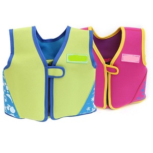 Gilet de sauvetage pour enfants, gilet de flottabilité réglable pour 1 à 12 ans, <span class=keywords><strong>mousse</strong></span> EPE écologique pour piscine, plage, <span class=keywords><strong>surf</strong></span> - Product Image 4