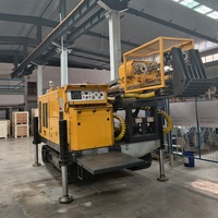 Nouvelle foreuse hydraulique sur chenilles à moteur diesel avec moteur, boîte de vitesses et pompe Cummins, profondeur maximale de 100 m pour l'exploration minière