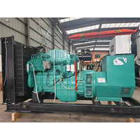 150kW Generalüberholter CUMM Dieselgenerator 187,5kVA Offener Stil 3-Phasen 1500 U/min 50/60Hz 400/230V Gebrauchter Freilaufgenerator mit Schwungrad