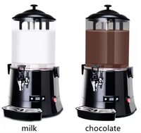 Distributeur de chocolat chaud commercial de 10 litres, distributeur de boissons au lait à base d'eau/distributeur de chocolat