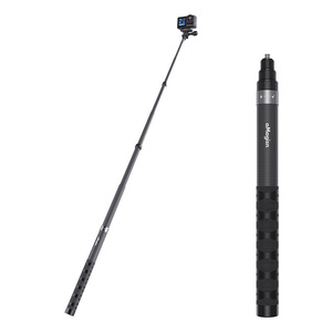 Palo de selfie telescópico de fibra de carbono aMagisn de 1200 mm, monopié plegable para Insta360 X5, DJI y GoPro - Product Image 2