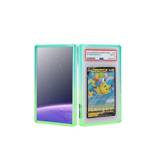 Gradient <b>Glitter</b> TPU Silicone Card Sleeve Fit PSA BGS Graded Slab Protector For Sports Trading Cards - Product Image 1