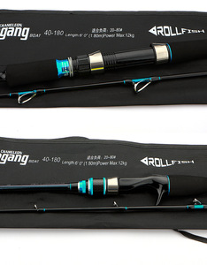 Caña de Pescar WildTrek de Carbono para Spinning/Baitcasting, Mango de EVA, 1.65m-2.7m, Acción Rápida, Alta Potencia, Pesca en Agua Salada, Pesca de Arrastre - Product Image 6