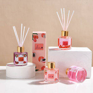 Fragancia para el hogar 50ML Botella de vidrio de moda Perfume con aroma afrutado Difusor de aceite esencial Difusor de caña de aroma - Product Image 3