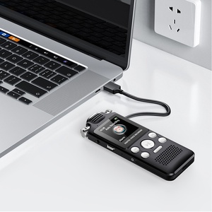 Micrófono Inteligente con Reducción de Ruido, Dispositivo de Grabación de Voz Estéreo, Mini Grabadora de Voz Digital de Metal de 16 GB, 18 Horas de Grabación - Product Image 5