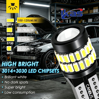Anpassbares Logo T10 LED-Birne 36SMD 3014 3030 Chips Canbus Fehlerfrei Autolicht 12V DC W5W 194 LED Blinker Leselampe
