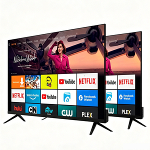 Vente en gros de téléviseurs intelligents 4K UHD Android OS sans cadre de 32, 43, 50, 55, 65, 75, 85, 100 pouces avec commande vocale, <span class=keywords><strong>prix</strong></span> d'usine, OEM - Product Image 1