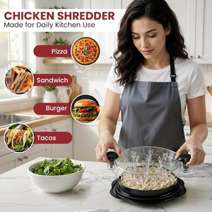 Picadora <span class=keywords><strong>de</strong></span> Pollo Antideslizante con Diseño <span class=keywords><strong>de</strong></span> Tiras, con Mangos Ergonómicos Desmontables para Uso Diario en la Cocina del Hogar - Product Image 5