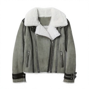 <b>Men</b> 2025 New <b>Men</b> Coat S 36 Brown Antique Suede <b>Leather</b> Windproof Breathable Quick Dry Thick Winter <b>Leather</b> <b>Jacket</b> - Product Image 1