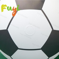 Vente directe d'usine, ballon de football gonflable de haute qualité pour la décoration d'événements / pour la publicité