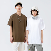T-shirt personnalisé en coton léger 240 g/m² à manches courtes et col rond, respirant, décontracté, pour hommes et femmes, à porter au quotidien