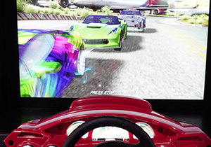 Segunda Mano Máquina de juego de arcade de carreras de coches funciona con monedas máquina de videojuegos para conducir coches - Product Image 5