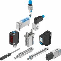 Nuevo Controlador PLC Dedicado Original DSNU-25-160-PPV-A-Q ISO6432 para Cilindro Neumático de 25x160mm con Soporte de Programación PLC