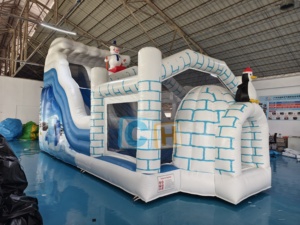 Thương mại Tùy chỉnh <span class=keywords><strong>Inflatable</strong></span> tuyết Thế Giới khô trượt với thư bị trả lại <span class=keywords><strong>Inflatable</strong></span> thư bị trả lại đại dương trượt cho trẻ em và người lớn công viên giải trí - Product Image 2