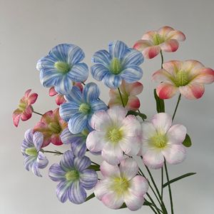 Artificial <b>Flower</b> <b>Single</b> Branch Silk High Simulation Wedding Outdoor Decor Home Ornament - Product Image 1