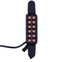Koowind 12-Hole Acoustic Guitar Sound Hole Pickup Réduction du bruit Pickup Avec 3m Audio Cable Accessoires de guitare