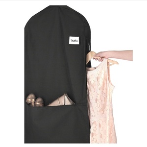 ชุดสูทผ้าอ๊อกซ์ฟอร์ดผ้าไนลอนถุงกันฝุ่นพับได้พิมพ์โลโก้ผ้าคลุมขายส่ง - Product Image 4