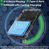 WiFi 5G Genggam untuk Konsol Video Game RG353VS Layar IPS 3.5 Inci 5000+ Game Retro Pemutar Game Linux Android 16GB+64GB