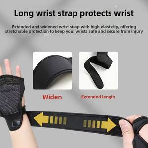 Protection de poignet et de paume pour l'entraînement de musculation, le fitness, le sport, la musculation, la gym, le VTT, le cyclisme pour hommes et femmes - Product Image 3