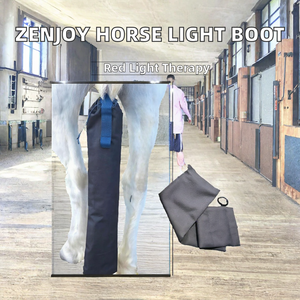 2026 Zenjoy Custom SP-70000 Waterproof Horse Riding Red <b>Light</b> Therapy 660nm 850nm Fabric Boot <b>Timer</b> Pulse Built-in Battery Pain - Product Image 2