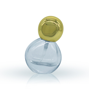 Confezione cosmetica di lusso flacone di vetro per fondotinta per lozione di siero vuoto trasparente a forma di sfera da 30 <span class=keywords><strong>ml</strong></span> con flacone di vetro a pompa contagocce da 30 <span class=keywords><strong>Ml</strong></span> - Product Image 1