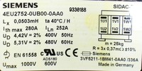 Sidac-D 4EU2752-0UB00-0AA0 252280A Choke de Red - Original Nuevo de Fábrica